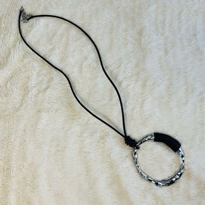 Artisan Necklace w/ Circle Pendant